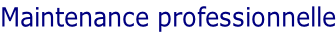 Maintenance professionnelle